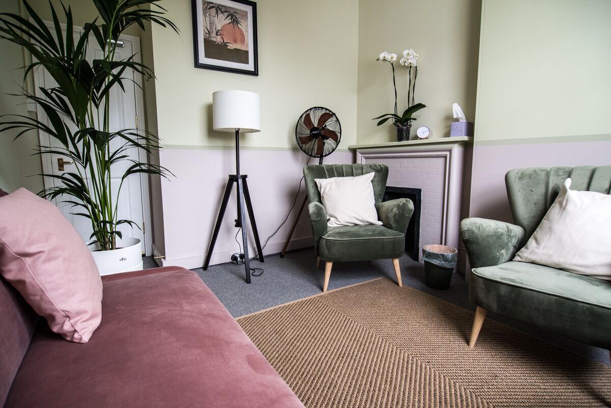 A therapy room at 125 Gloucester Road